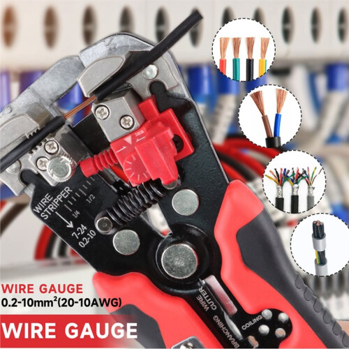 5-in-1 Multifunctional Automatic Wire Stripping Pliers Crimping, Cutting, Splitting, and Merging Wires Tools 1