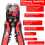 5-in-1 Multifunctional Automatic Wire Stripping Pliers Crimping, Cutting, Splitting, and Merging Wires Tools 8