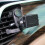 Car Vent 2-Way Radio Holder ABS Black Universal 1
