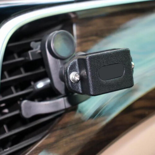 Car Vent 2-Way Radio Holder ABS Black Universal