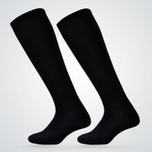 Chaussettes de football antidérapantes noires pour jeunes hommes, taille unique