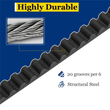 For Genie Overhead Door 37561R.S Belt & Bullet Assembly 7 FT Genie IntelliG 1000 Garage Door Belts