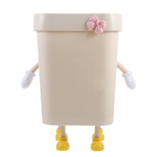 Plastikmülleimer für Wohnzimmer, Badezimmer, Büro