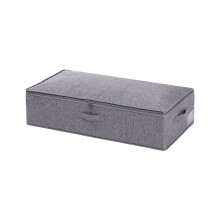 Underbed Storage Bag with Zip Foldable Thick Breathable Underbed Clothes Storage Bags for Clothing Duvet Comforters