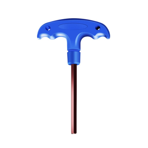 T-håndtag unbrakonøglesæt S2 stål 2,5–6 mm