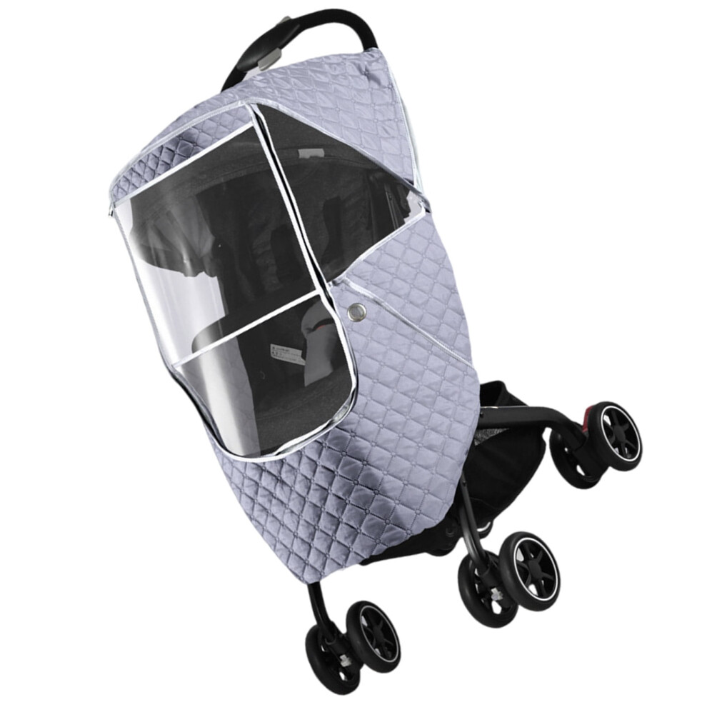 Winter Baby Pushchair Covers Windproof Protections Covers Dustproof Weather Shield Baby Pushchair Pram Rain Covers
