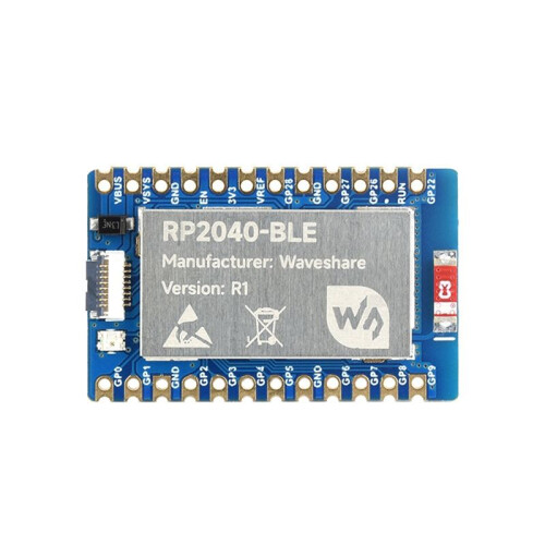RP2040-BLE Microcontroller Development Board with 133 MHz Cortex M0+ Processor,  5.1, USB Type-C Port Adapter 2