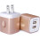 USB-väggladdare med dubbla portar 2.1A 2-pack 1