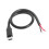 Typ-C-Ladekabel, robust, 2-polig, offener Stecker, 35 W 1
