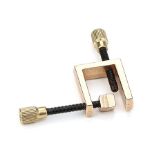 Violin Making Tool Edges clamp Repair Clip Brass Square Clip Violin Spool Clamps Luthier Tool for Violin Repairing