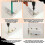 8 Pack Magnetic Push  Heavy Duty Push to Open Cabinet Hardware Push Release Magnets Touch , White 6