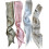 Set satijnen sjaals voor dames, boho chic, 4 stuks 1