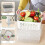 5 Pack Fruit Storage Containers for Fridge with Removable Colanders - Food Storage Containers with Lids 5