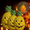 Pineapple Pumpkin Lantern Halloween Light Decor 1