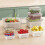 5 Pack Fruit Storage Containers for Fridge with Removable Colanders - Food Storage Containers with Lids 7