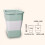 Car Mounted Small Garbage Bin Household Dormitory Desktop Mini Coffee Table Fruit Peel Storage Box Foldable Uncovered Inside The Car 4