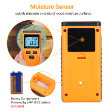 GM630 Wood Moisture Meter LCD Display