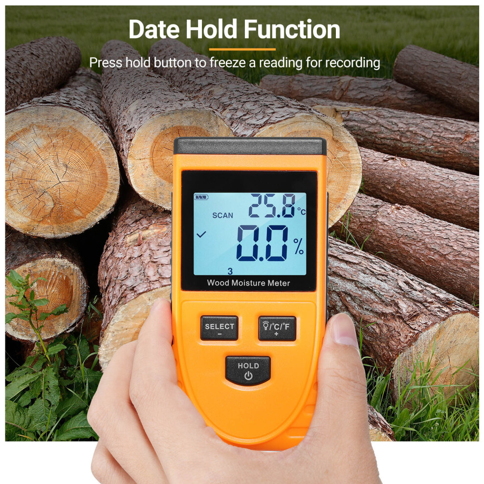 GM630 Portable Wood Moisture Detector