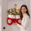 Julevante-guirlande med LED-lys 3 m 3