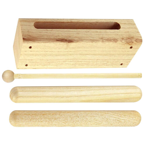 2Sets Compact Percussie Speelgoed Met Mallet Voor Kids 2