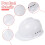 Casco de construcción transpirable y ventilado, talla única 6