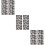 18Sheets Black Adhesive Number Stickers for Trash Can and Mailbox Use 8