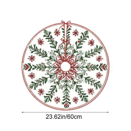 Kerstboomrok 60 cm, pluche polyester, wasbaar 2
