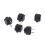 5Pcs Switch Buttons for Deathadder NAGA for compatible with Microsoft IO1.1 Mouse Micro Switch Black Spots Gaming Mouse Microswitc 3