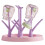 Babyflaschenhalter-Organizer, rosa, 26 x 22 cm 2
