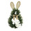 Easter Bunny Wreath with Daisies and Greenery 2