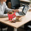 Chocolate Fondue Mug Ceramic with Forks 1 Piece 7