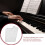 Piano Key Cover White Cloth 1 Set 3