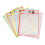 Clear Plastic File Folders with Front Pocket 6-Pack 2