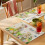 Watercolour Easter Placemats – Linen Texture, Non-Slip, 4