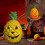 Pineapple Pumpkin Lantern Halloween Light Decor 2