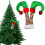 Plush Santa Legs Christmas Tree Topper 2