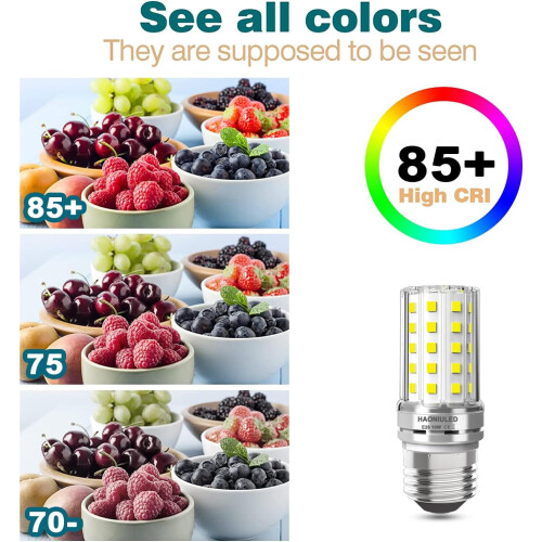 10W E26 LED Bulb 1000lm 5000K Daylight White 5-Pack 2