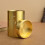 OUNONA runde Teedose mit Deckel, goldfarben 6