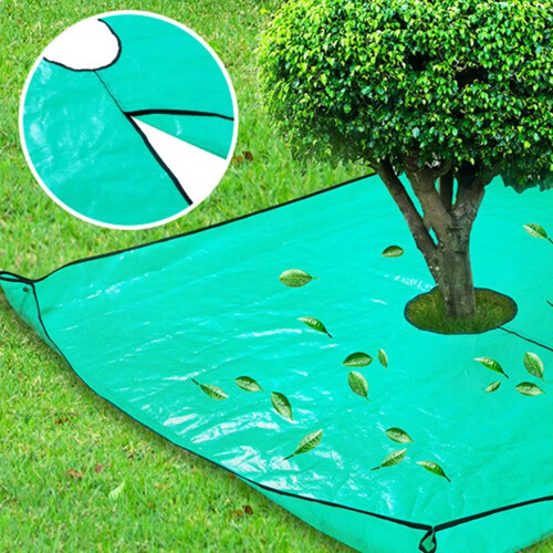 Couverture imperméable Garden Leaf Collection 2x2m avec boutons-pression et 1