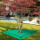 Couverture imperméable Garden Leaf Collection 2x2m avec boutons-pression et 5