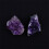 Künstlicher Amethyst-Quarz-Clusterball, lila 3