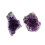 Künstlicher Amethyst-Quarz-Clusterball, lila 4
