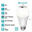 A19LED Bluetooth-luidsprekerlamp E26 750lm 3000K + RGB 2