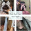 Set satijnen sjaals voor dames, boho chic, 4 stuks 7