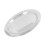 Egg Shape 18.1in Mirror Surface 304 Stainless Steel Serving Platter 15