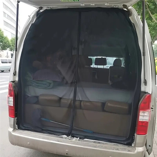 Tailgate Screen - Sliding Door Flyscreen Mesh Net for Mosquito and Fly Protection 2