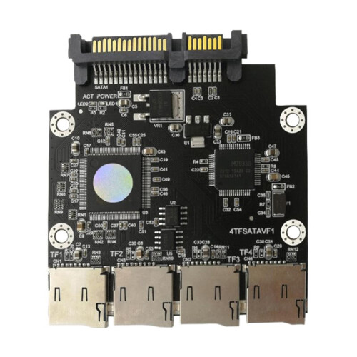 2.5 Inch 4 TF to  Adapter Card Self-Made SSD Solid State Drive for Micro- to  Group  Card