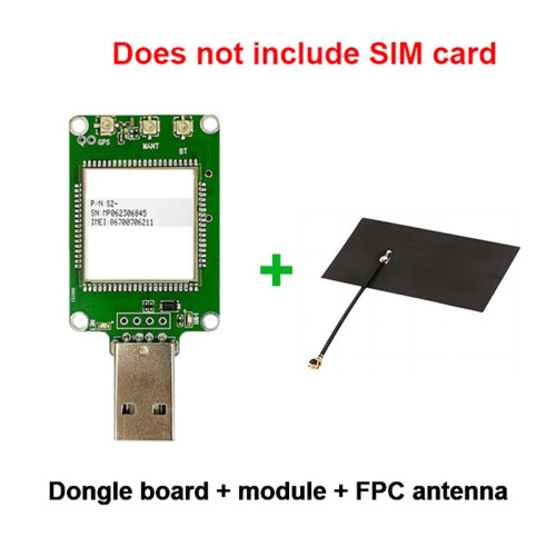 SIMcom A7672E USB-Dongel LTE CAT1 SIMCOM-Modul A7672E-FASE Stöder Breakout för Europa/Mellanöstern/Afrika 1