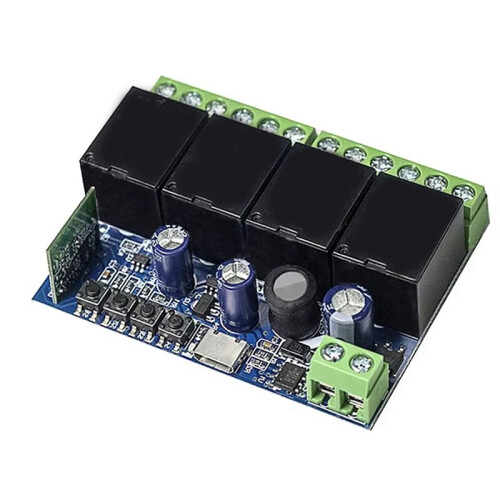 4-Channel Intelligent WiFi /Relay Module, 6-Button Remote Control, Wireless  Timer. 1