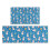 L-Shape Kitchen Rug Set 17x30 + 17x47 in 1